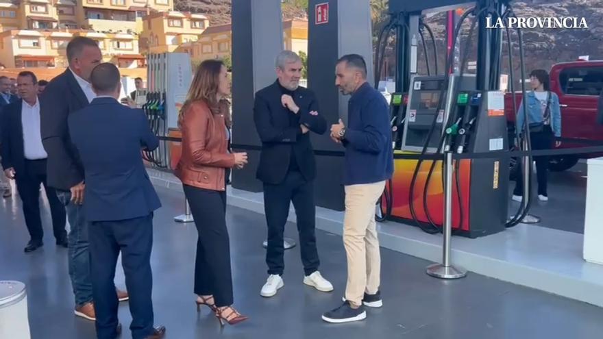 Así es la presentación de primera hidrolinera de Canarias