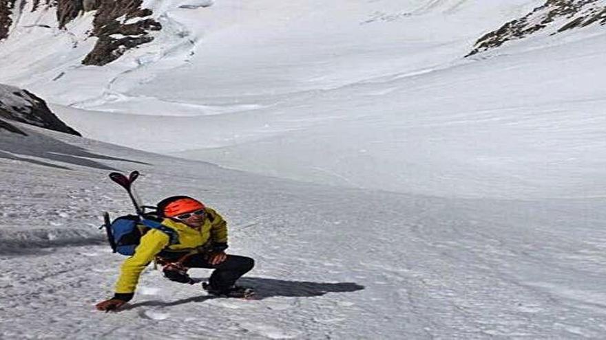 Kilian Jornet en el Everest.