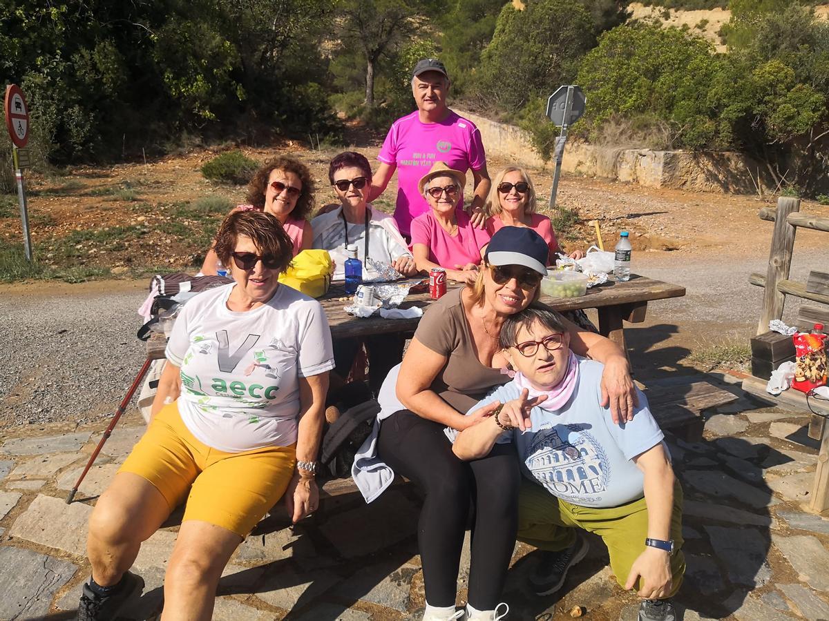 Marcha Solidaria Contra el Cáncer de Mama en Navajas