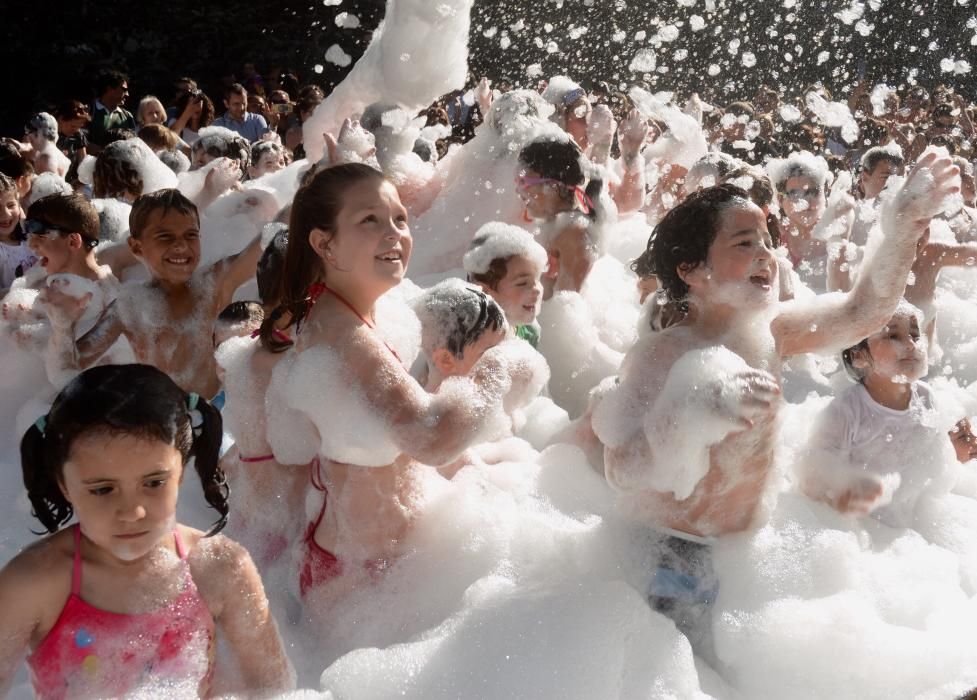 No hay fin de cole sin fiesta de la espuma