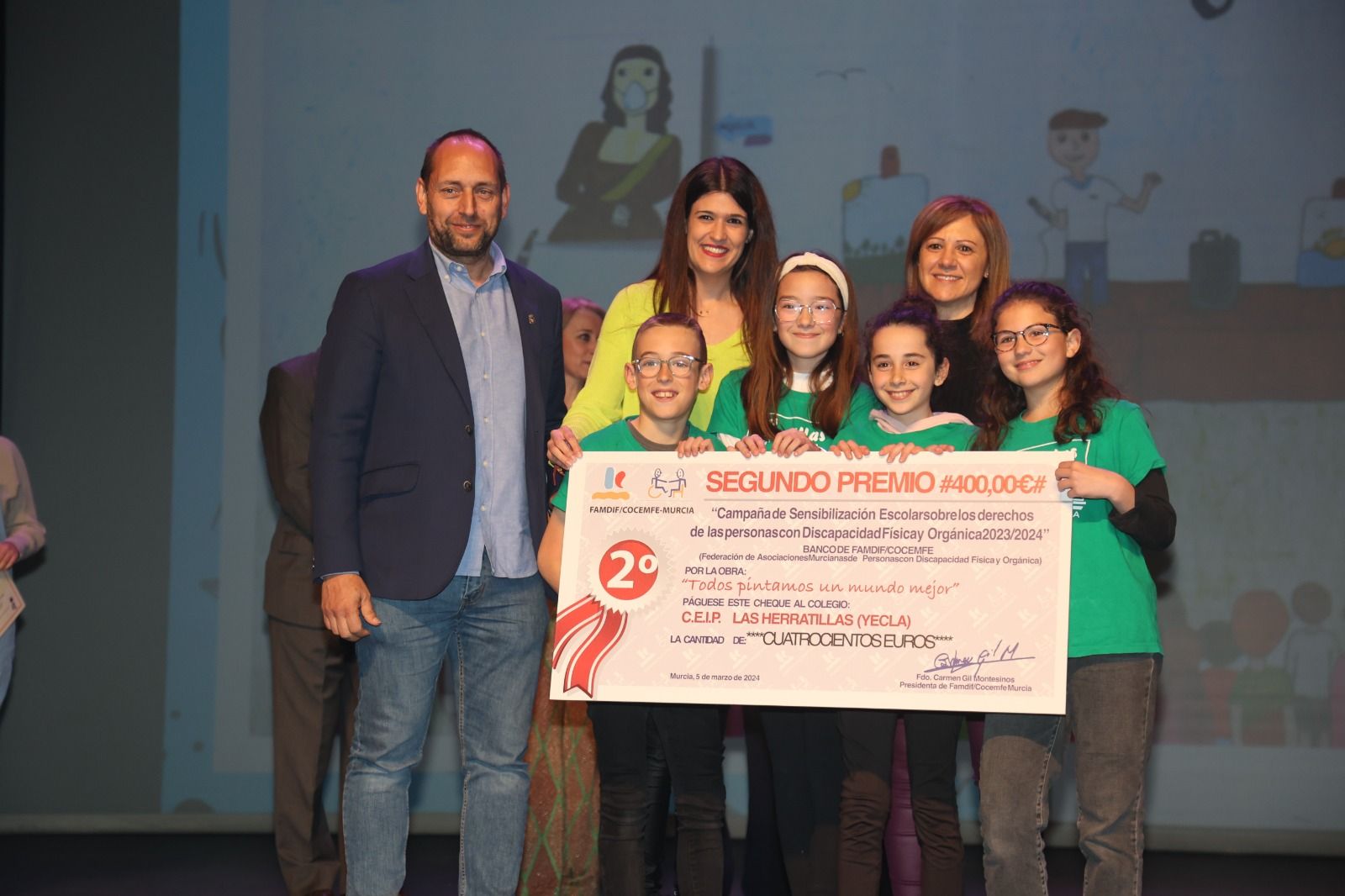 Famdif clausura su campaña de sensibilización escolar tras visitar a casi 3.000 escolares en la Región
