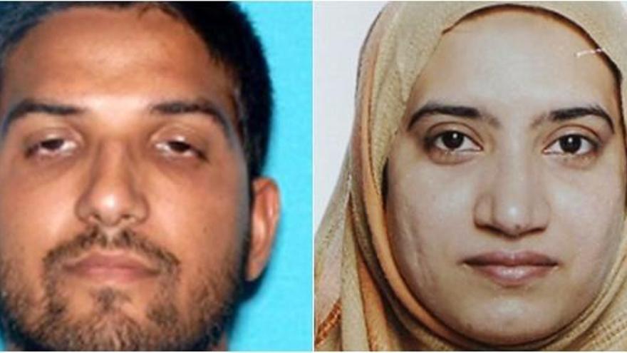 Los autores: Syed Rizwan Farook y Tashfeen Malik