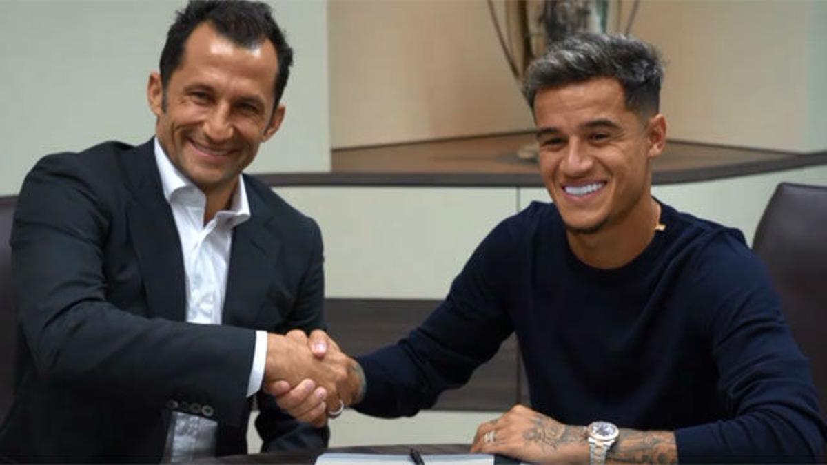 Coutinho firma con el Bayern y se queda con el '10'