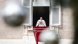 Angelus prayer in St. Peters Square