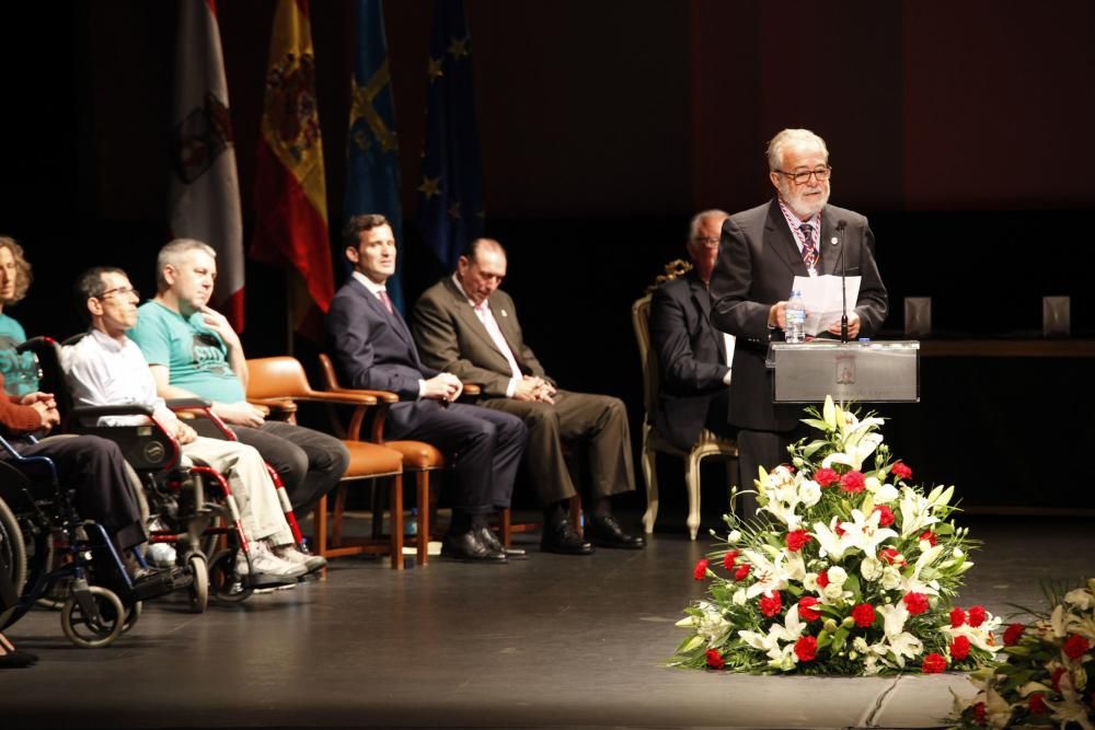 Entrega de las distinciones del Ayuntamiento de Gijón