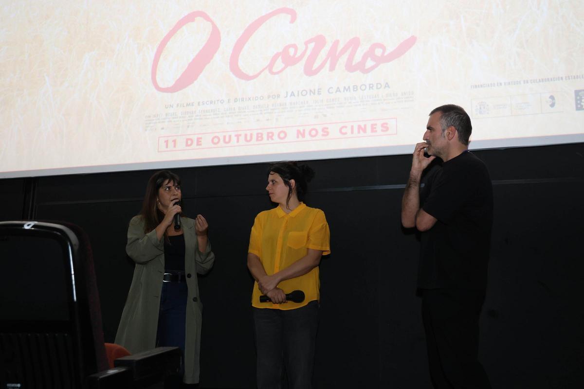Jaione Camborda y Janet Novás presentan "O Corno" en Vigo Jaione Camborda y Janet Novás presentan "O Corno" en Vigo
