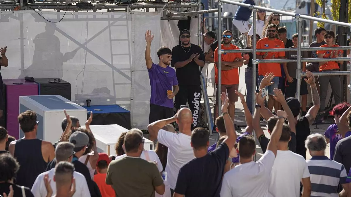 A Coruña se llena de gente en el festival GRAVITEO