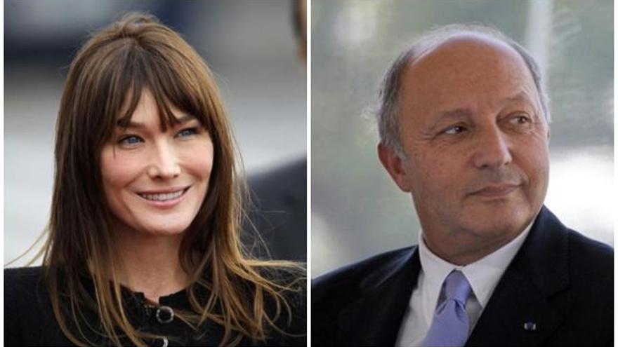 Según una biógrafa, Carla Bruni tuvo un romance con Laurent Fabious antes de casarse con Sarkozy.