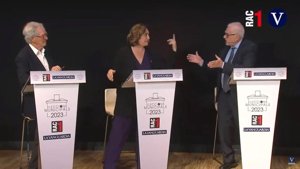 Debate electoral con los candidatos a la alcaldía de Barcelona organizado por La Vanguardia y Rac1 c