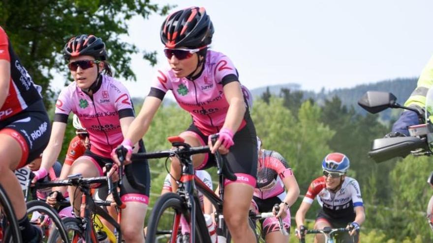 Natalia Fenoll, durante una carrera de esta temporada