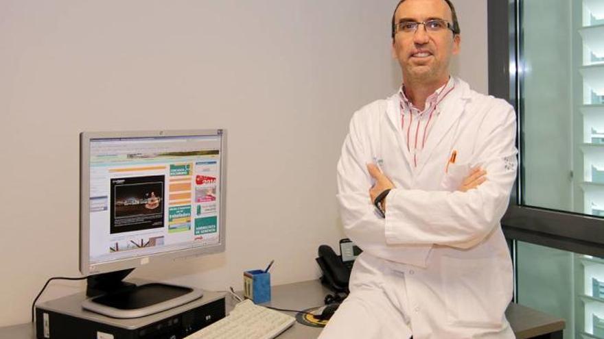 Chef-Nephrologe Gonzalo Gómez ist stolz auf seine Bilanz.