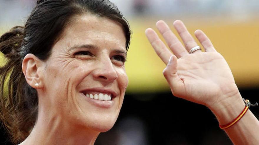 Ruth Beitia salta hacia la presidencia de Cantabria