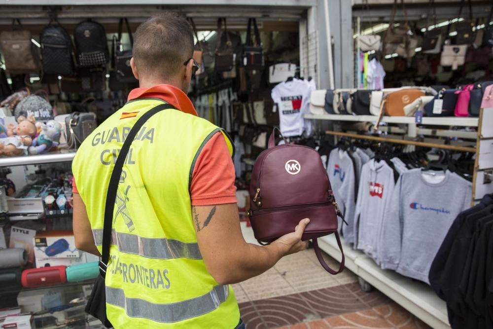 Operació de la Guàrdia Civil contra les falsificacions a Lloret de Mar