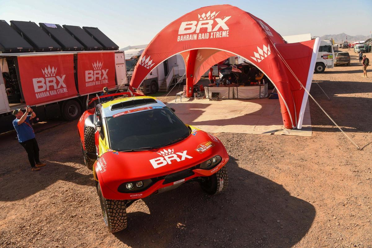 El coche de Loeb, listo para la acción