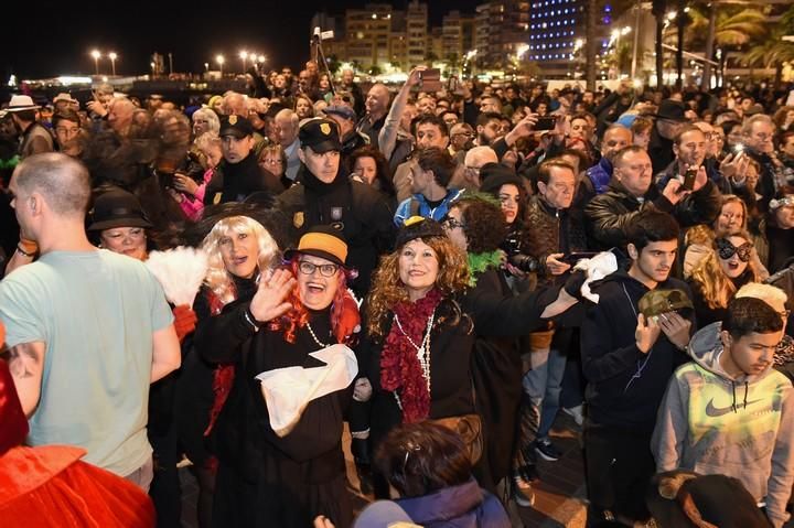 Ultimo acto del Carnaval. Entierro de la sardina