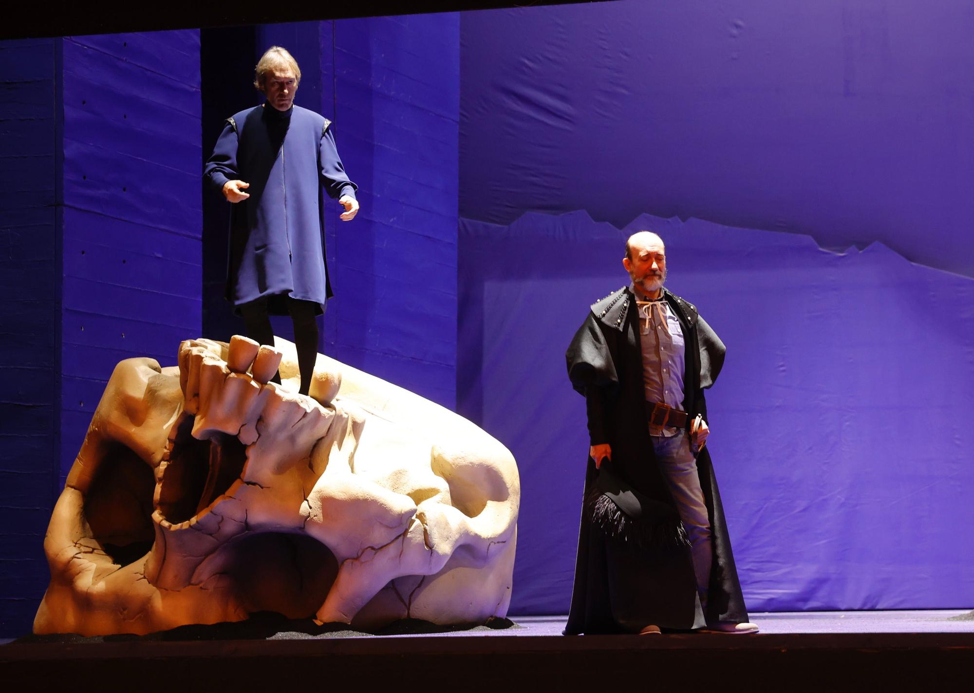 Ensayo de la ópera Don Giovanni en el teatro Campoamor