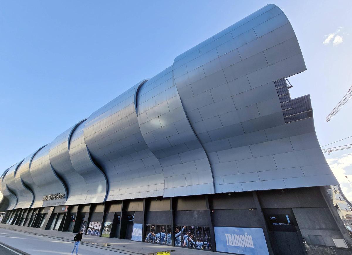Grada de Tribuna del estadio municipal de Balaídos.