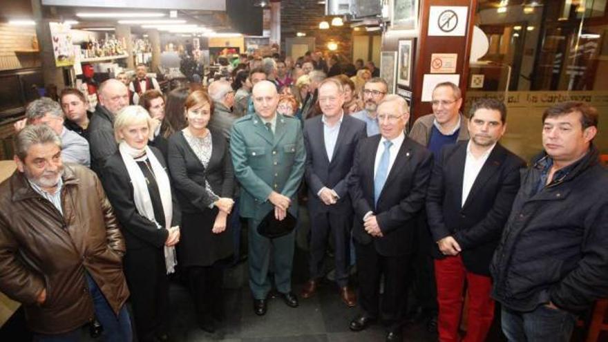 Homenaje al guardia civil Miguel Fernández