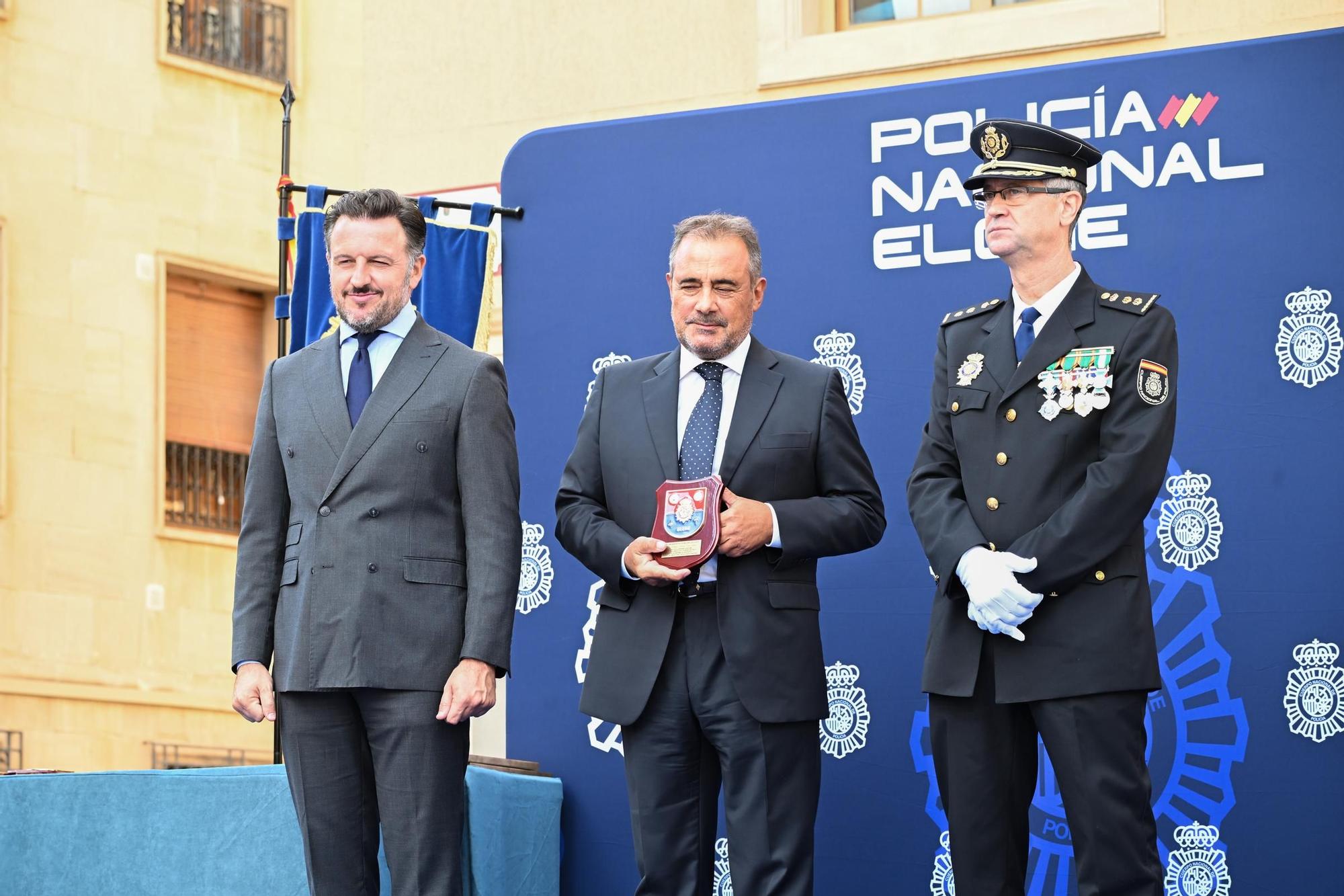 La Policía Nacional de Elche celebre el día de su patrón