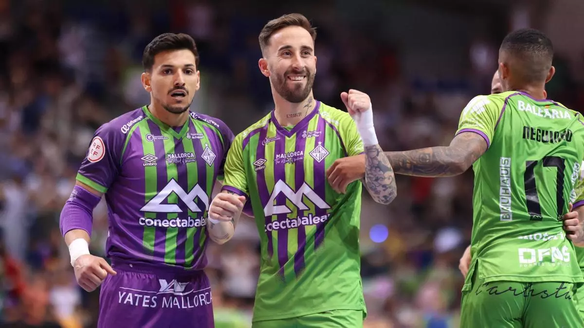 Rivillos da ventaja al Palma Futsal en el play-off