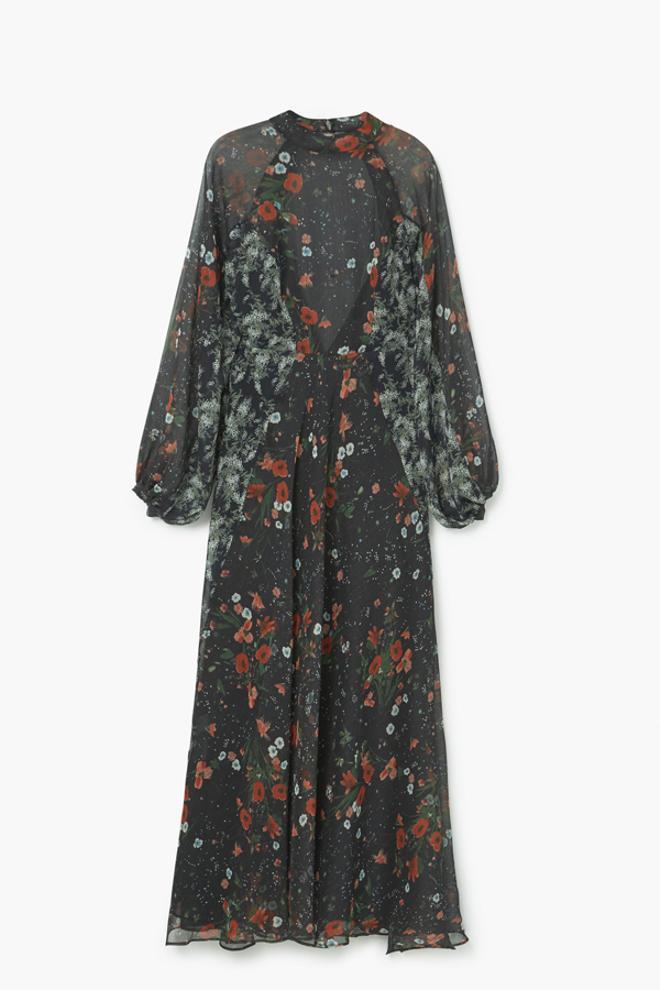 Vestidos de flores para el invierno: Mango