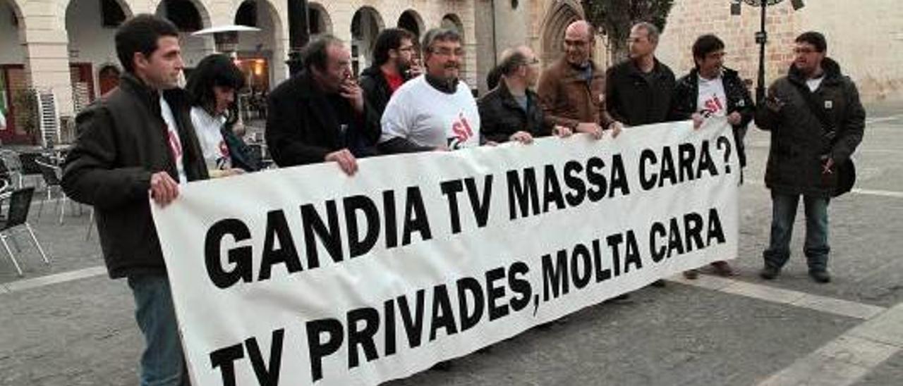 Liquidan la empresa que debe 1,5 millones a los trabajadores de Gandia TV