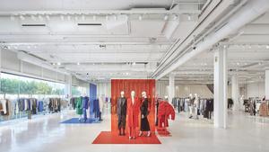 El showroom que Mango tiene en su Hangar de Palau-solità i Plegamans