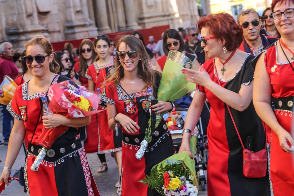 Ofrenda floral en Orihuela