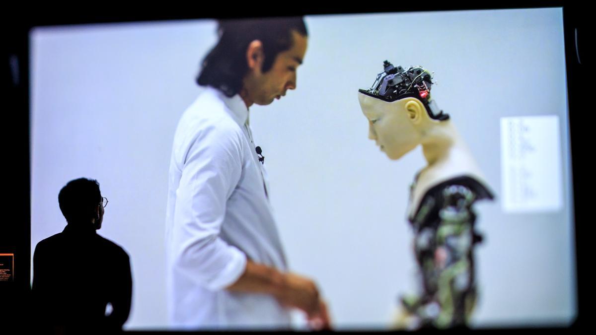 Imagen de archivo de una instalación de inteligencia artificial