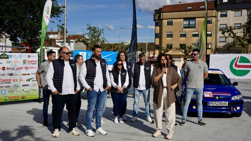 La presentación de la prueba tuvo lugar ayer por la tarde en la Praza Juan Salgueiro de A Bandeira.