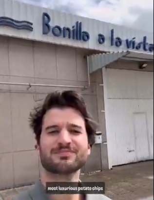 Un influencer americano, enamorado de Bonilla
