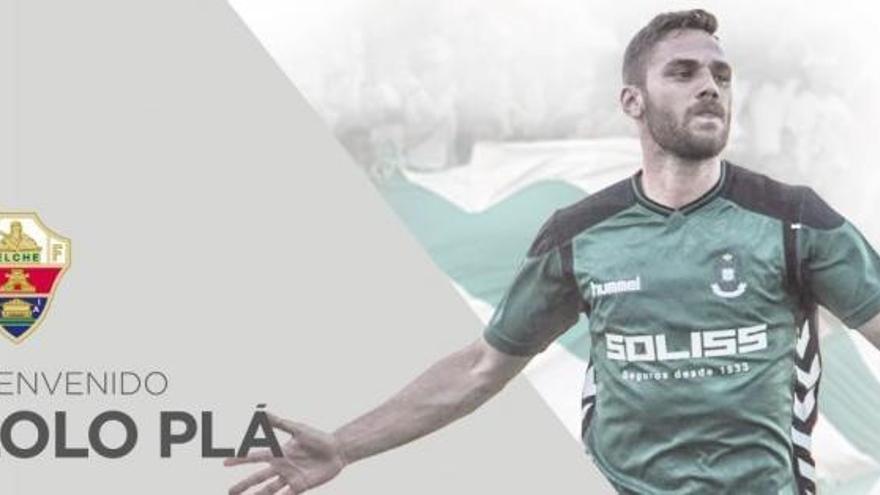 Lolo Plá refuerza el ataque del Elche CF