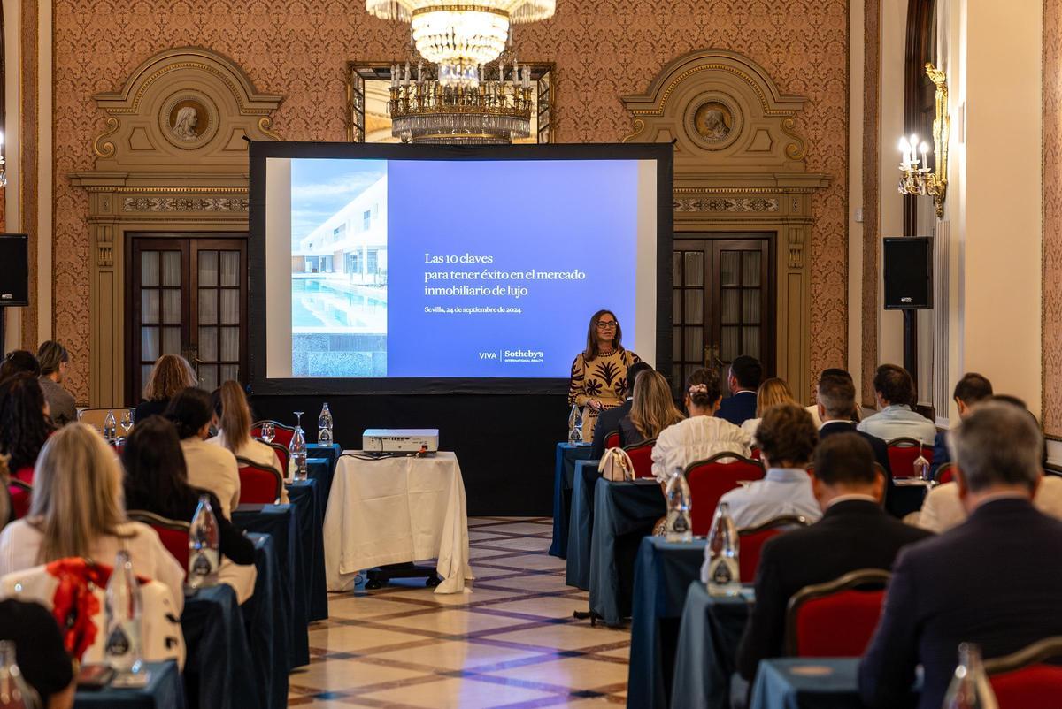 Masterclass impartida por Paloma Pérez Bravo en el Hotel Alfonso XIII.