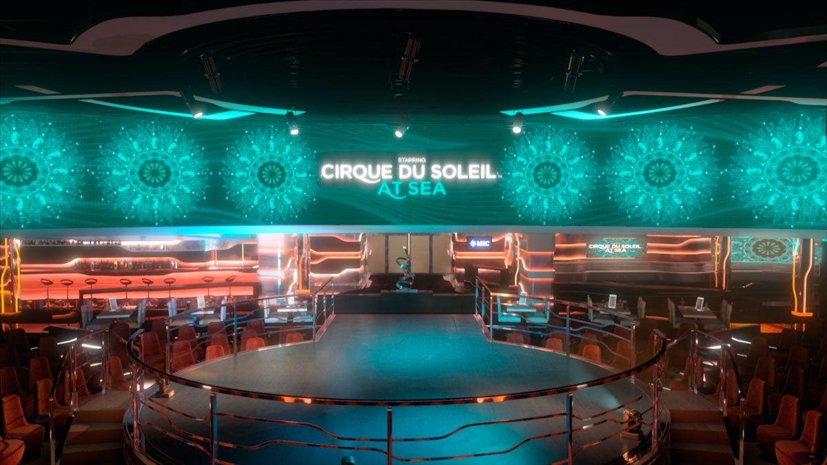 Cirque du Soleil at Sea