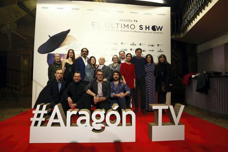 Preestreno de la serie de Aragón TV, 'El último show'