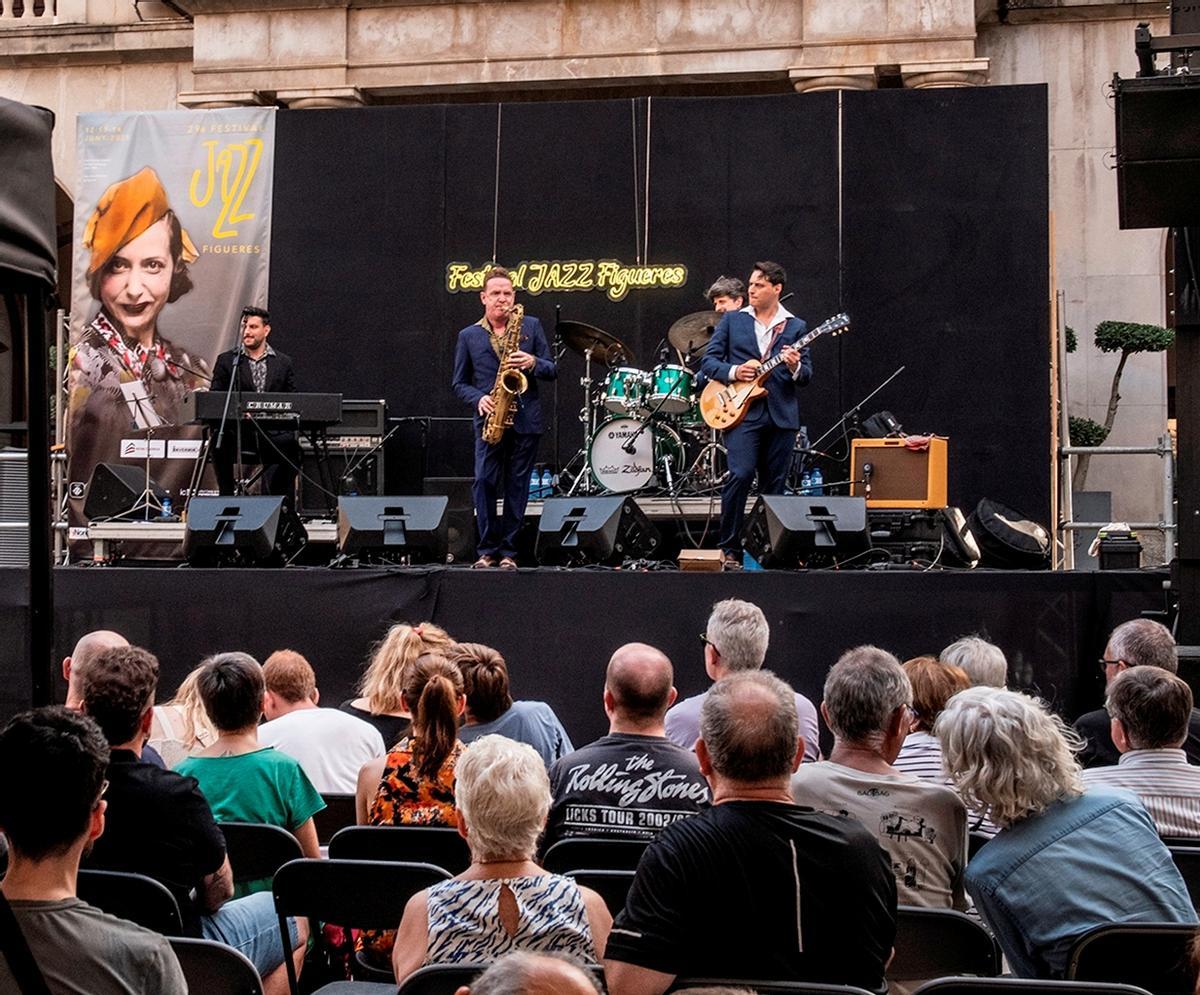 Un concert del Festival Jazz Figueres de l'any passat.
