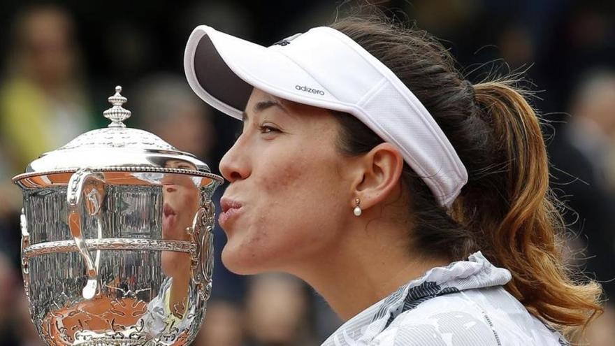 Muguruza toma el relevo de Nadal como favorita al título en Wimbledon