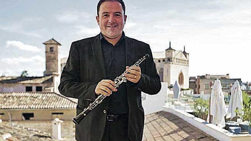 El oboísta Joan Rodríguez.