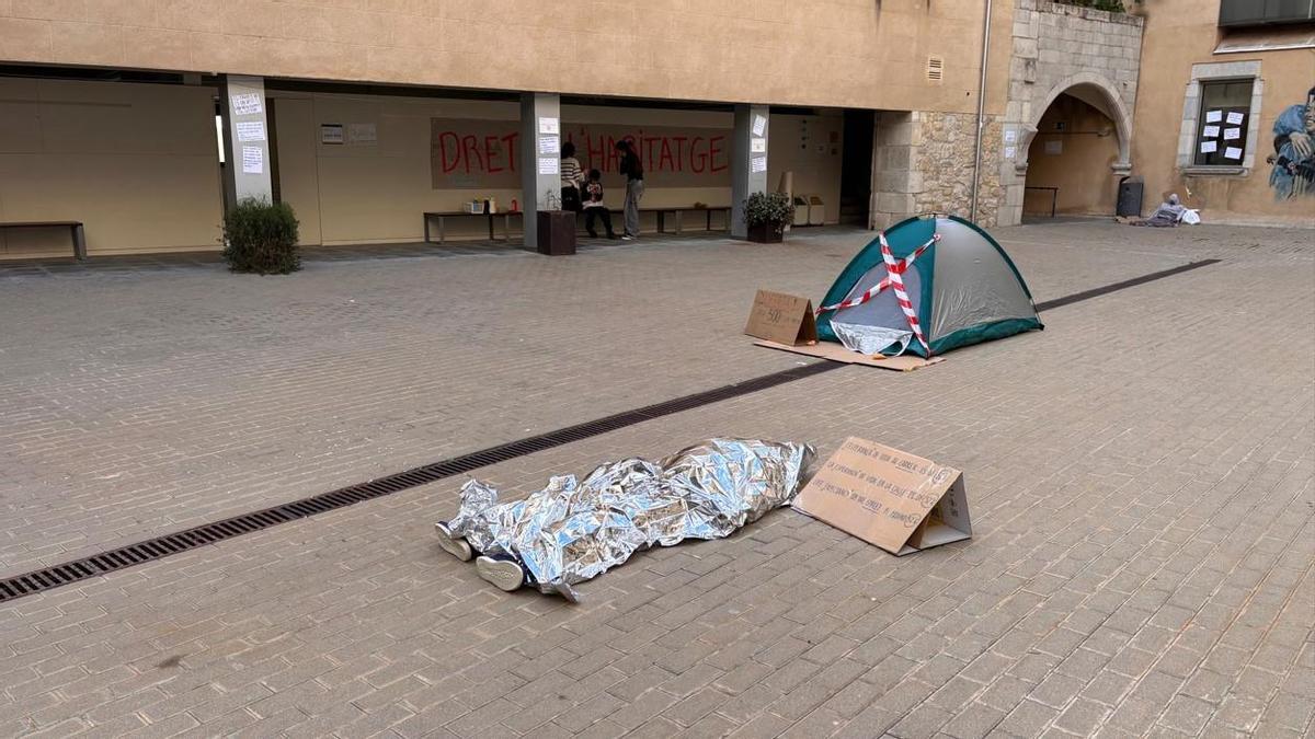Una de les accions de sensibilització que va dur a terme el grup de recerca