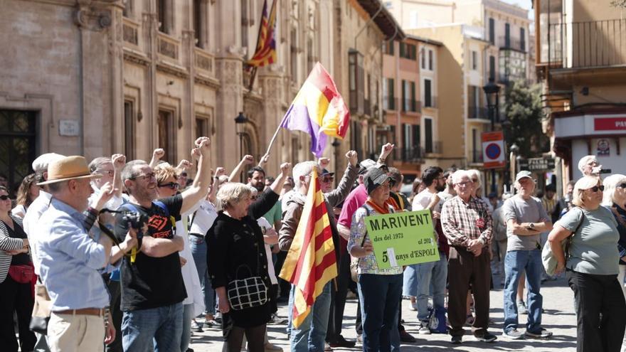 Aniversario de la II República en Palma: “No podemos consentir la derogación de la ley de Memoria”