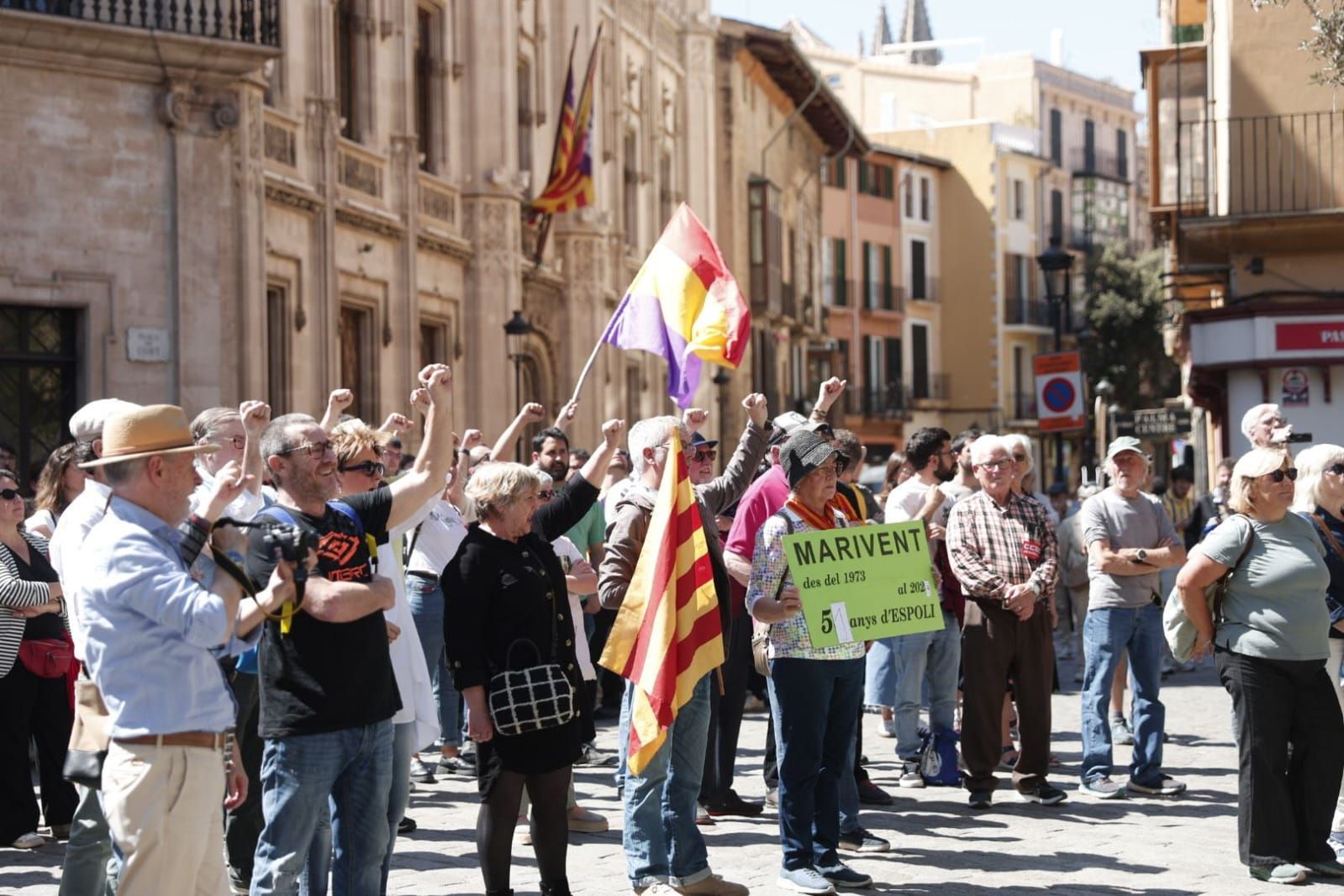 Aniversario de la II República en Palma: “No podemos consentir la derogación de la ley de Memoria”