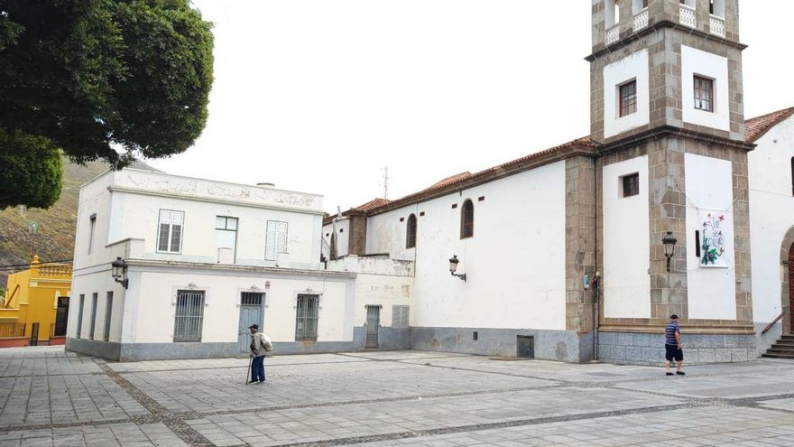 La Casa del Cura, junto a la iglesia de San Bartolomé de Tejina.