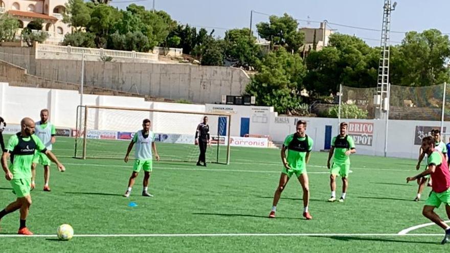 Entrenamiento del Orihuela este lunes en Crevillente