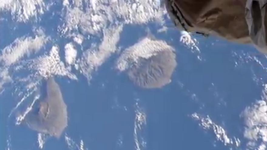 Las impresionantes imágenes de Canarias, desde el espacio, de las que todo el mundo habla