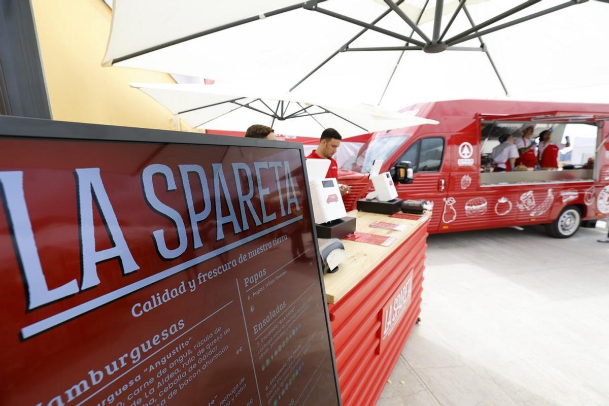 La nueva 'food truck' de SPAR Gran Canaria, la 'Spareta'.