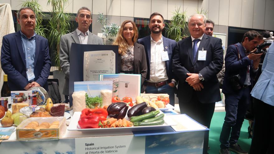 El regadiu històric de l&#039;Horta de València rep la certificació de la FAO com a Patrimoni Agrícola Mundial