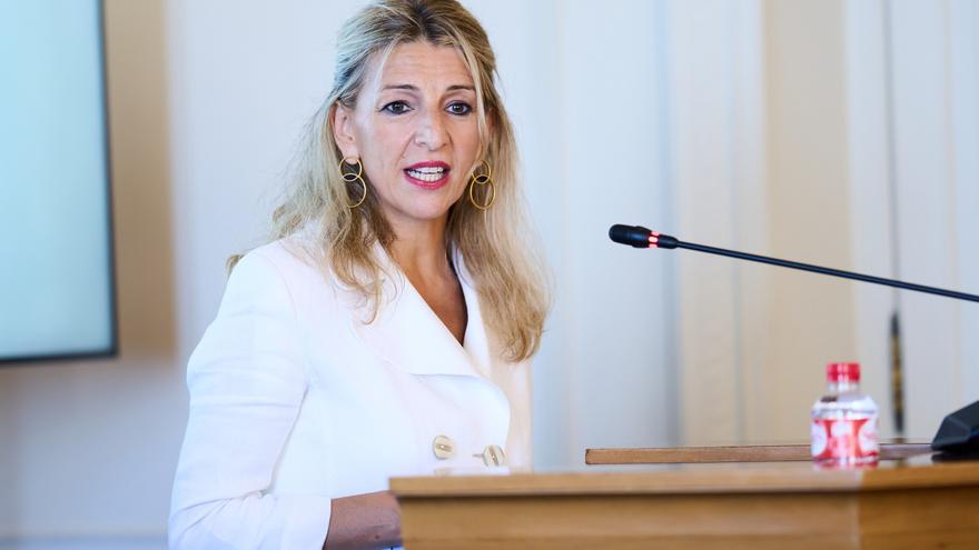 La vicepresidenta segunda y líder de Sumar, Yolanda Díaz.