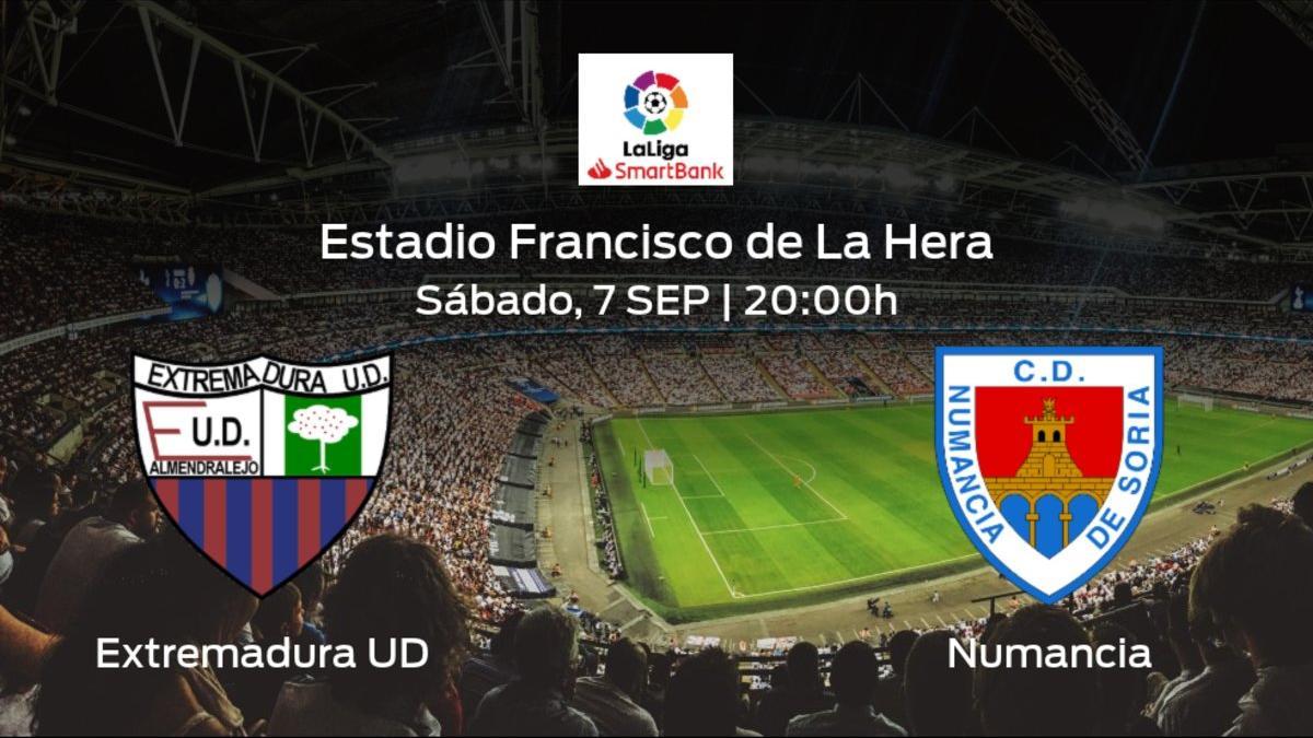 Previa del encuentro de la jornada 4: Extremadura UD contra Numancia