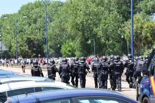 El TSXG ordena indemnizar con 21.500 euros a un policía nacional herido durante los altercados de la huelga del metal en Vigo