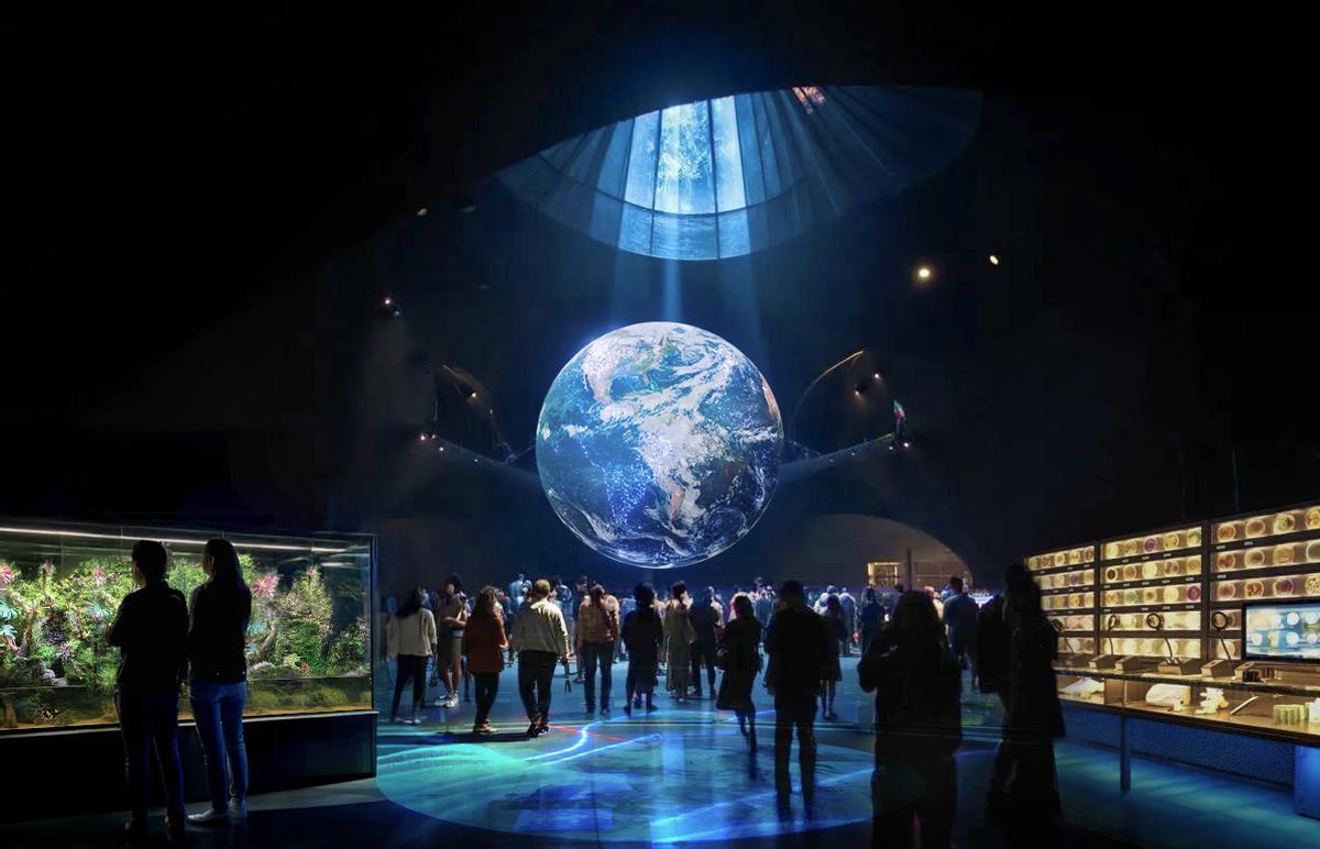 Recreación del nuevo centro Bioscope del Zoo de Barcelona.